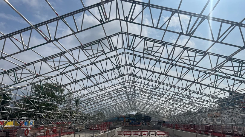 Hilsea Lido Temporary Roof Project