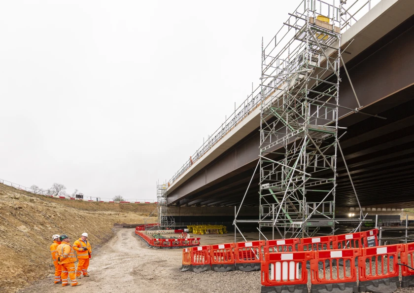 Altrad Generation provides scaffolding and stair towers for HS2's Turweston and Westbury Viaducts