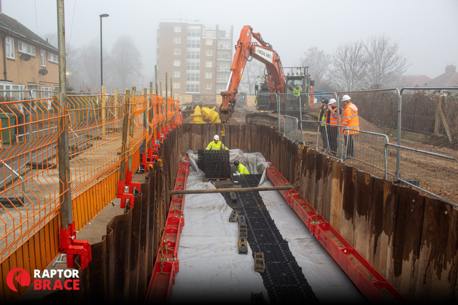 The First Installation of Raptor Brace
