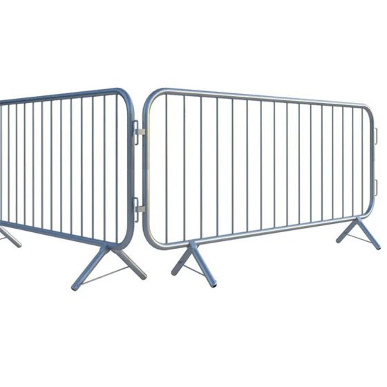 2.3m Fixed Leg Bar Pedestrian Barrier