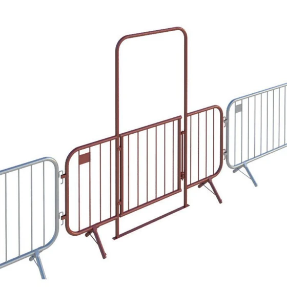 2.3m Fixed Leg Walk Through Barrier with Gate