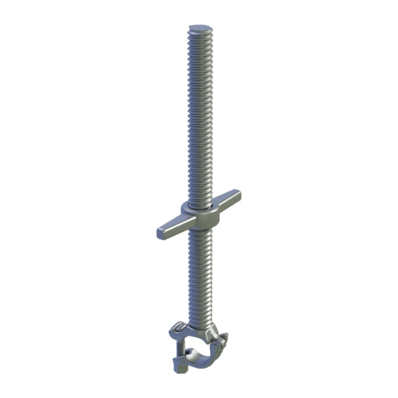 500mm Threaded Spindle w. Fitting